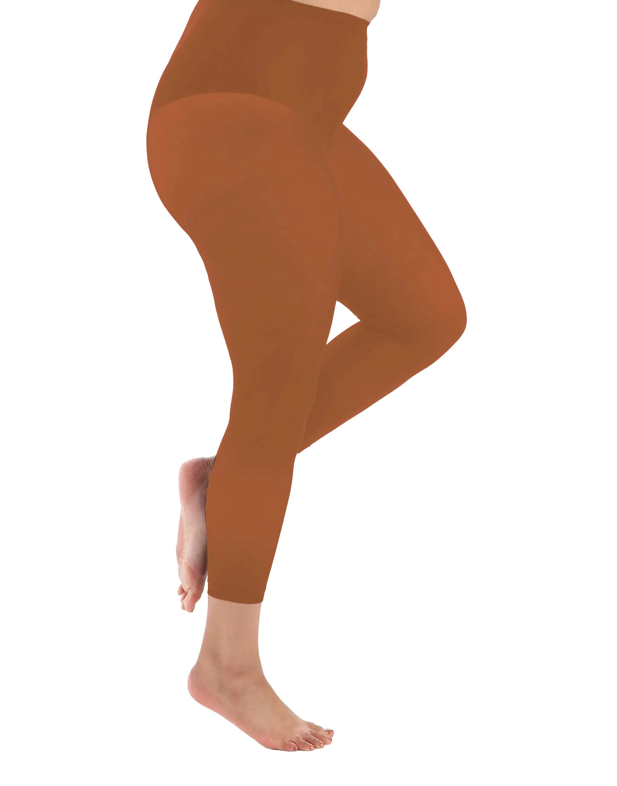50 denier Footless tights med super-stretch fra Pamela Mann - Image 6