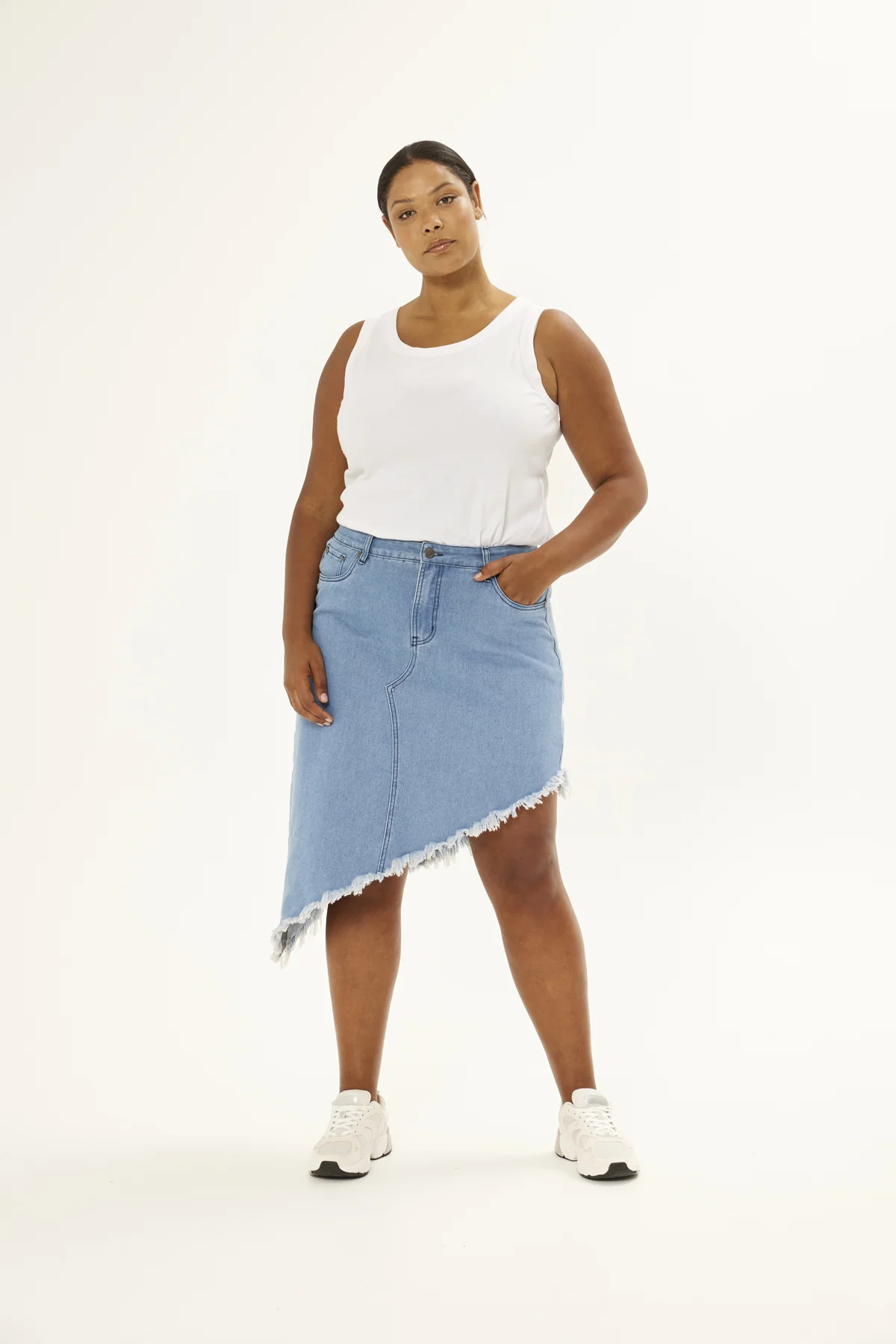 AnAdella - Denim Nederdel