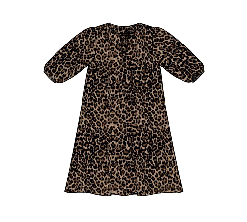 AnNala 405 - Leopard Kjole - Image 6