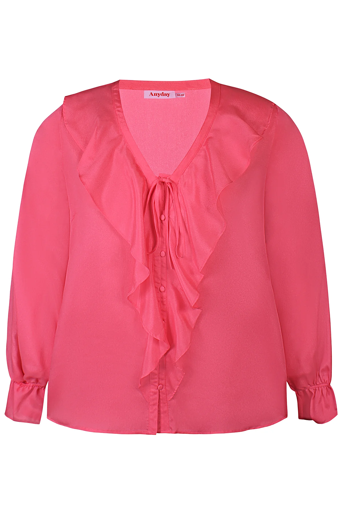 AnAriel 208 Blouse - Bluse med flæse - Image 3