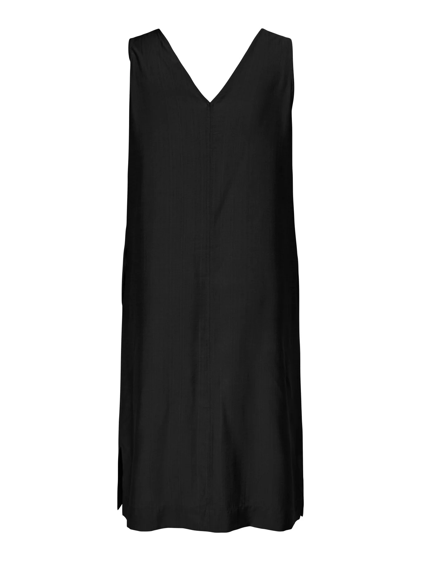 CarJoanna - S/l V-Neck Calf Dress Vævet - Image 2