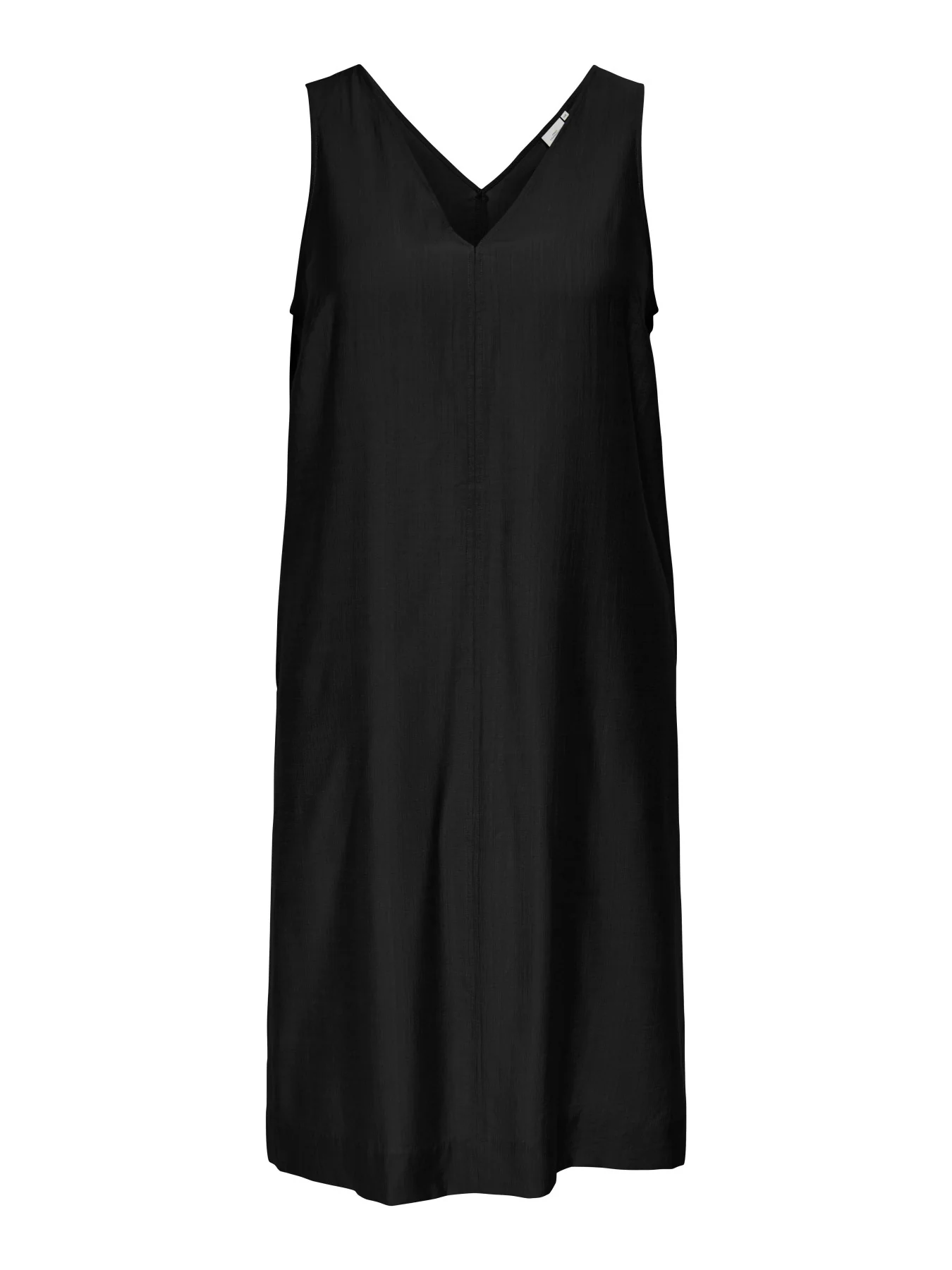 CarJoanna - S/l V-Neck Calf Dress Vævet - Image 3