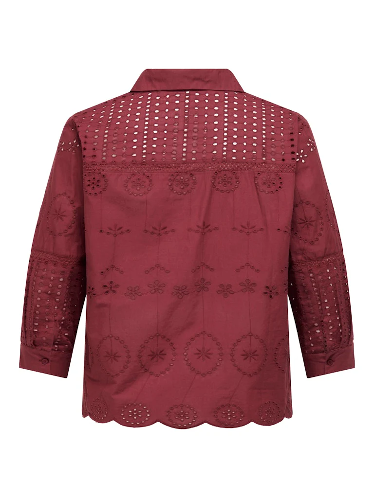 CARSURI - Broderie Anglaise Skjorte - Image 3