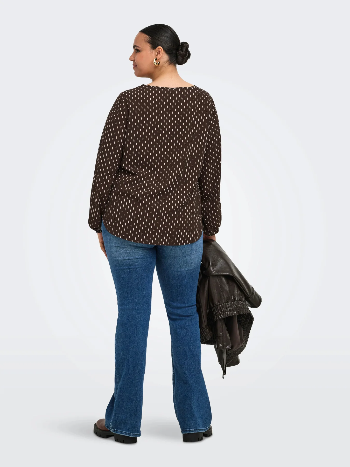 CarVica - Bluse med V-hals - NOOS - Image 5