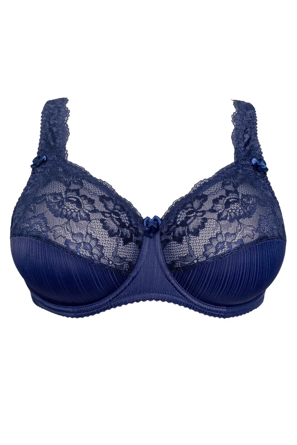 Blå Beate Plain Elegance BH fra Plaisir - Noos - Image 9