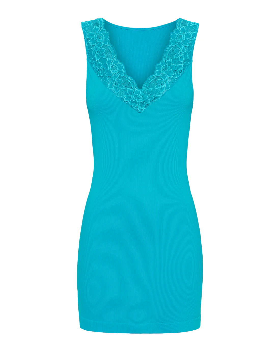 TsBelen - Rib Top Plus med Blonde - Image 7