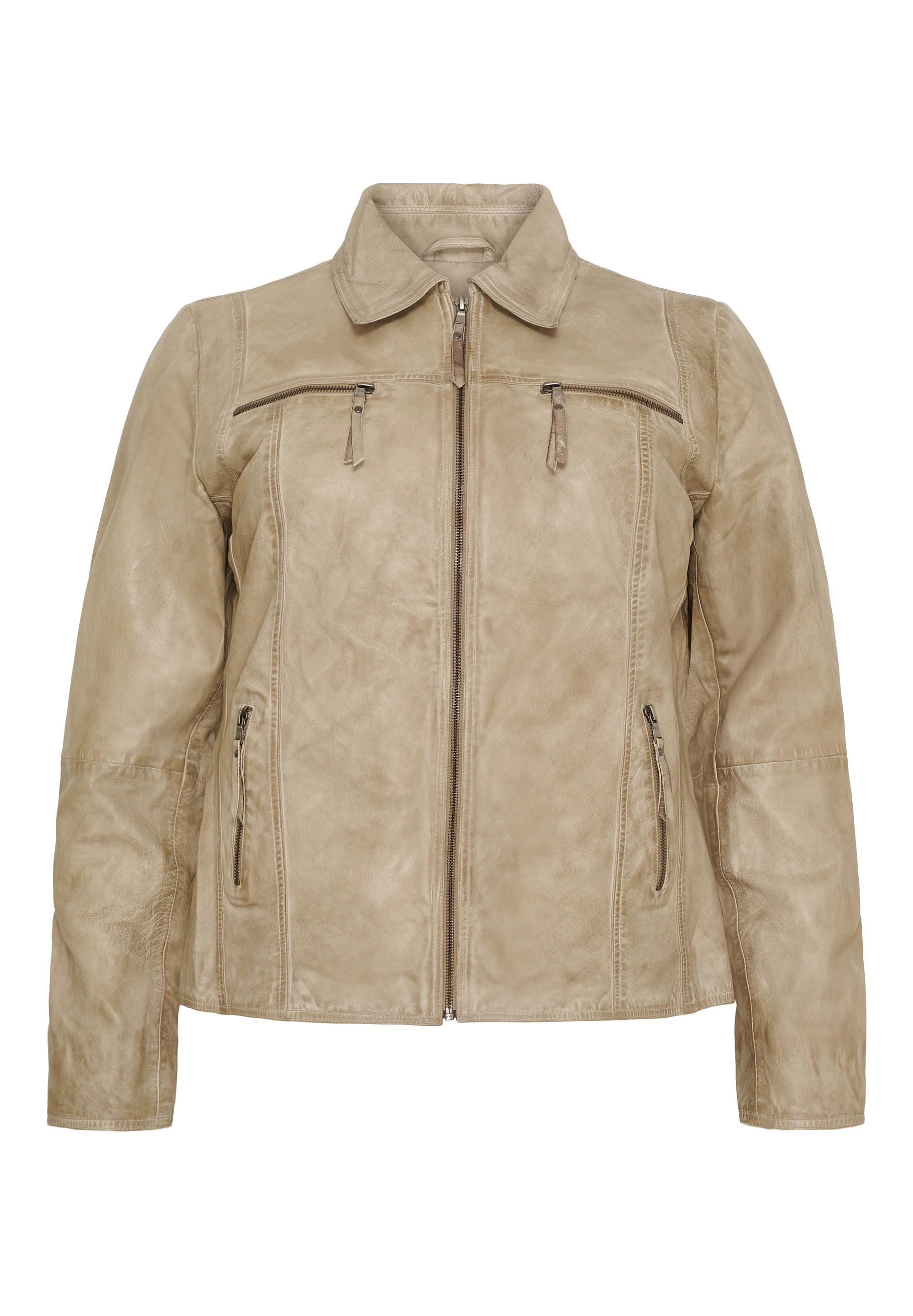 OxLammeskind - Biker Jakke med Krave - Image 2