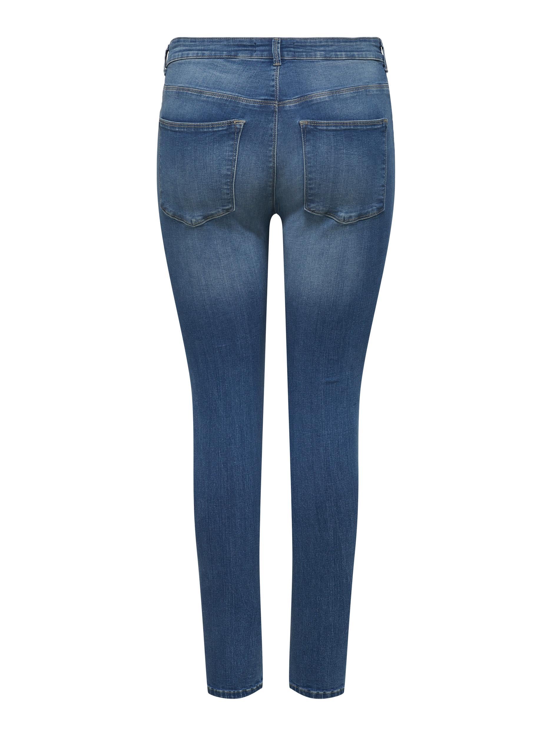Carmakoma Jeggings Plus Size – Mørkeblå Skinny Høj Talje - Image 6