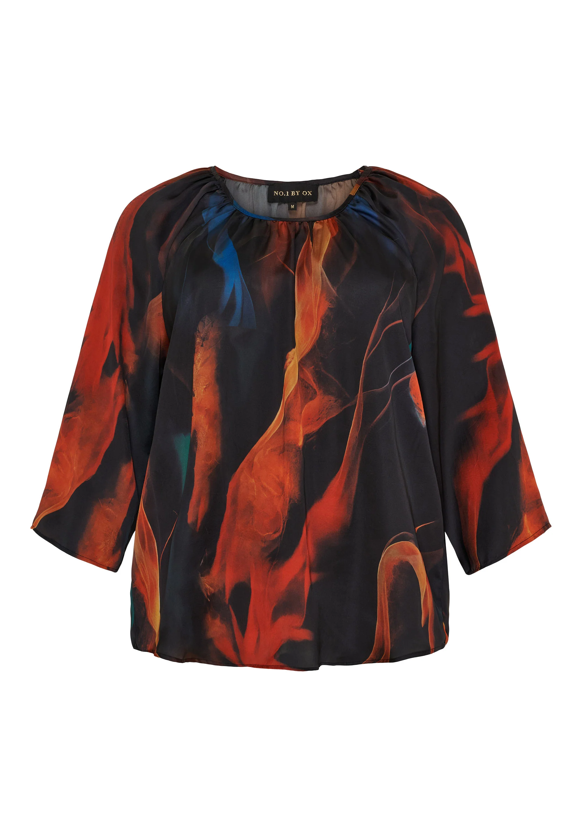 Ox63360 - Mønstret Bluse
