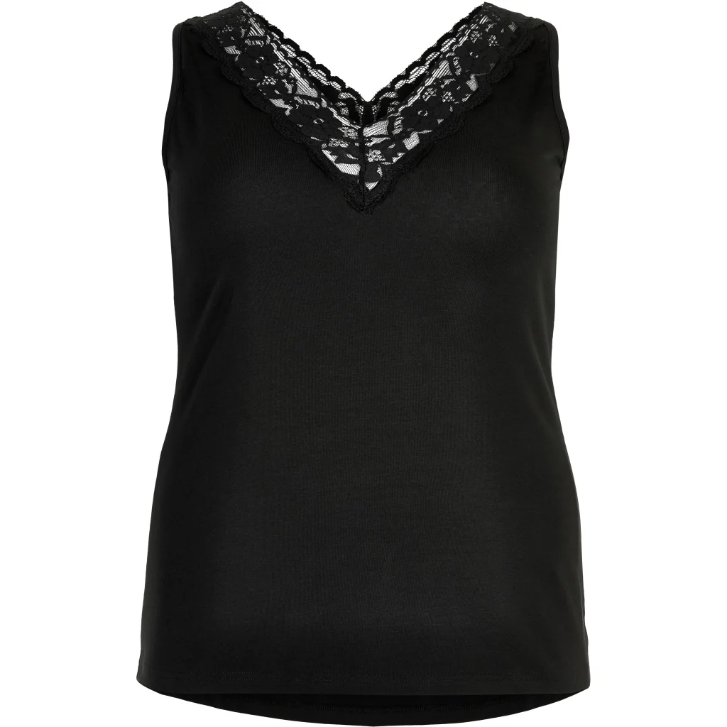 Bomuldstop med blonde fra Sandgaard - NOOS - Image 11