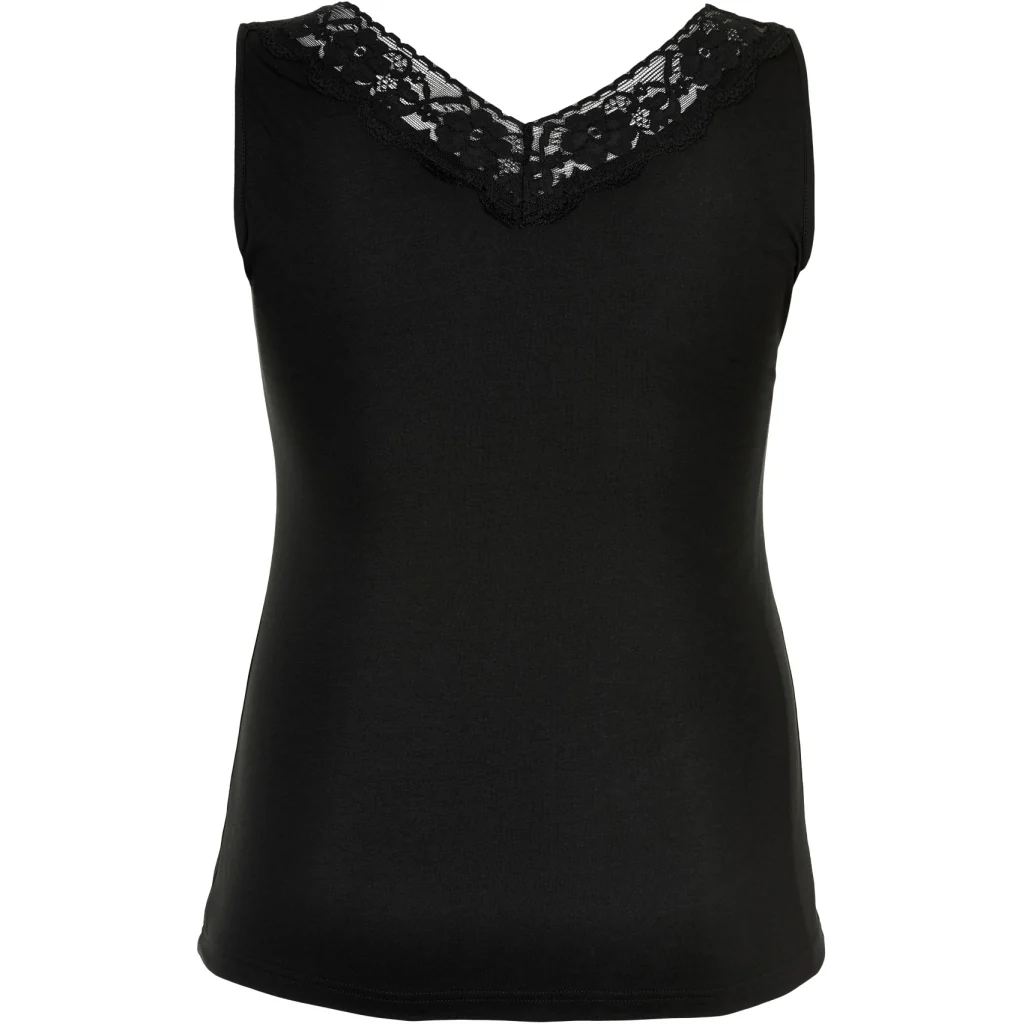 Bomuldstop med blonde fra Sandgaard - NOOS - Image 13