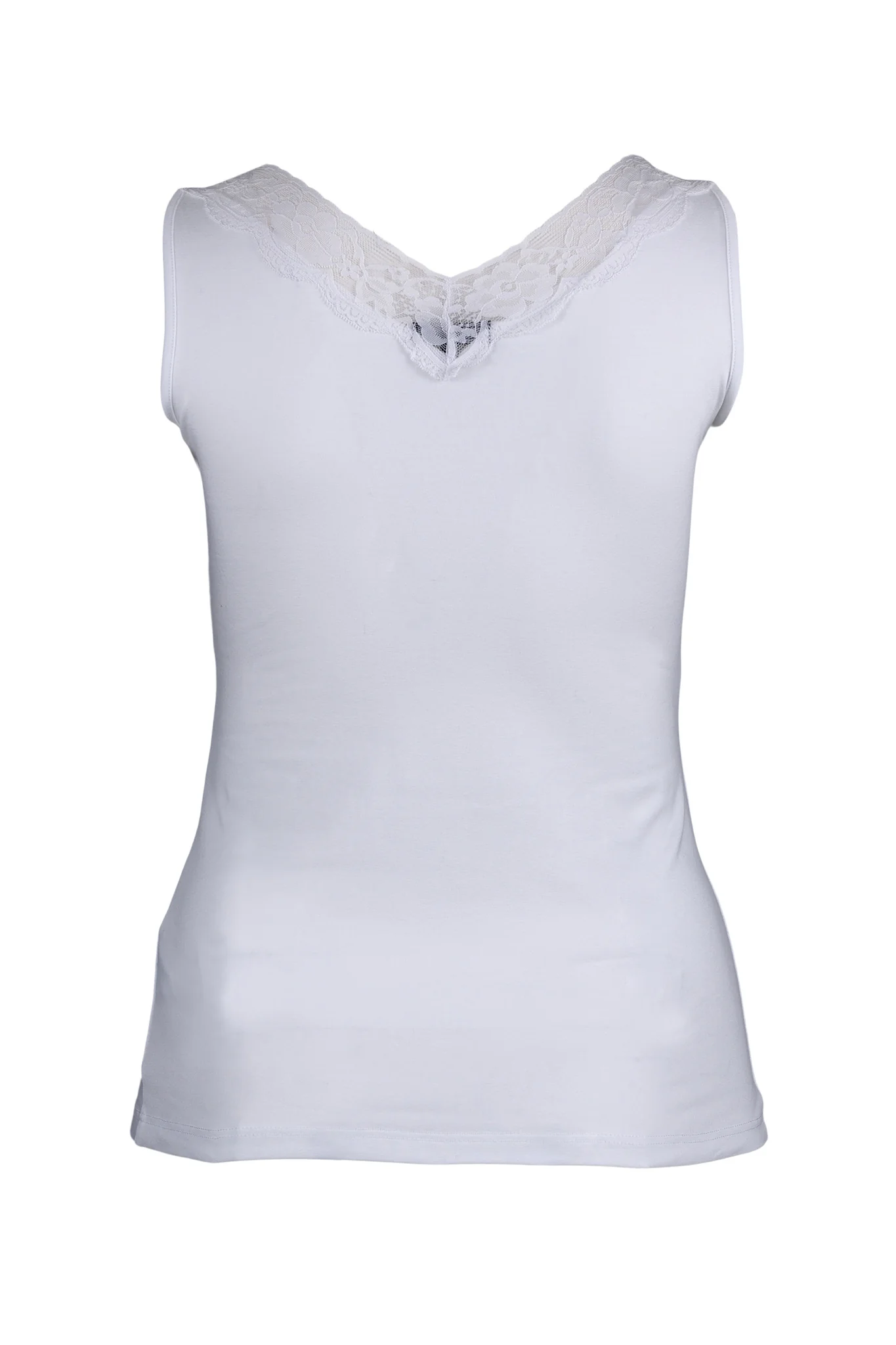 Bomuldstop med blonde fra Sandgaard - NOOS - Image 14