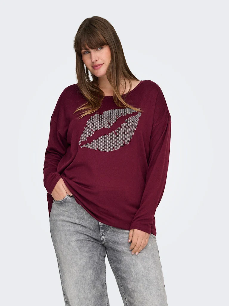 CarAlba - Bluse Med Nitter - Image 5