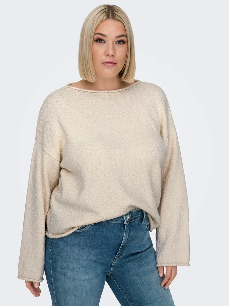 CARALVILDA - Langærmet Strikbluse - Image 4
