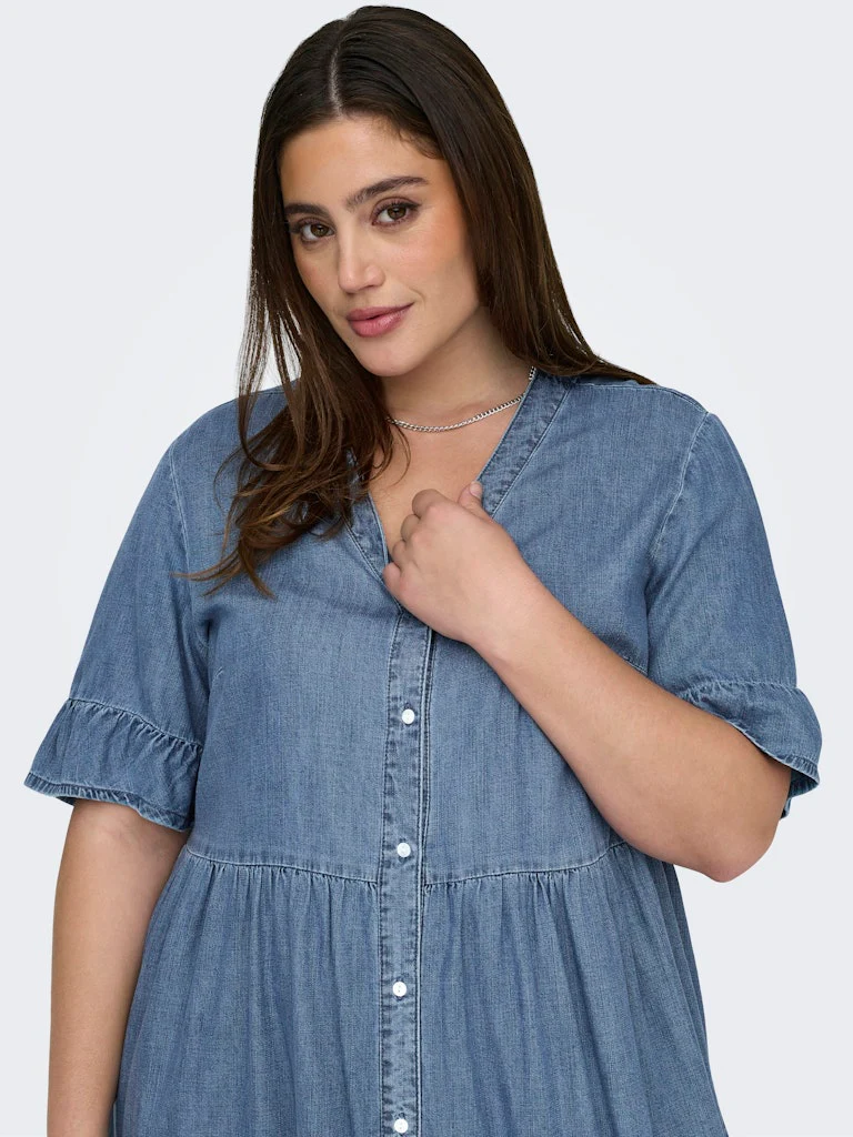 CARAREENA - Denim kjole - Image 2
