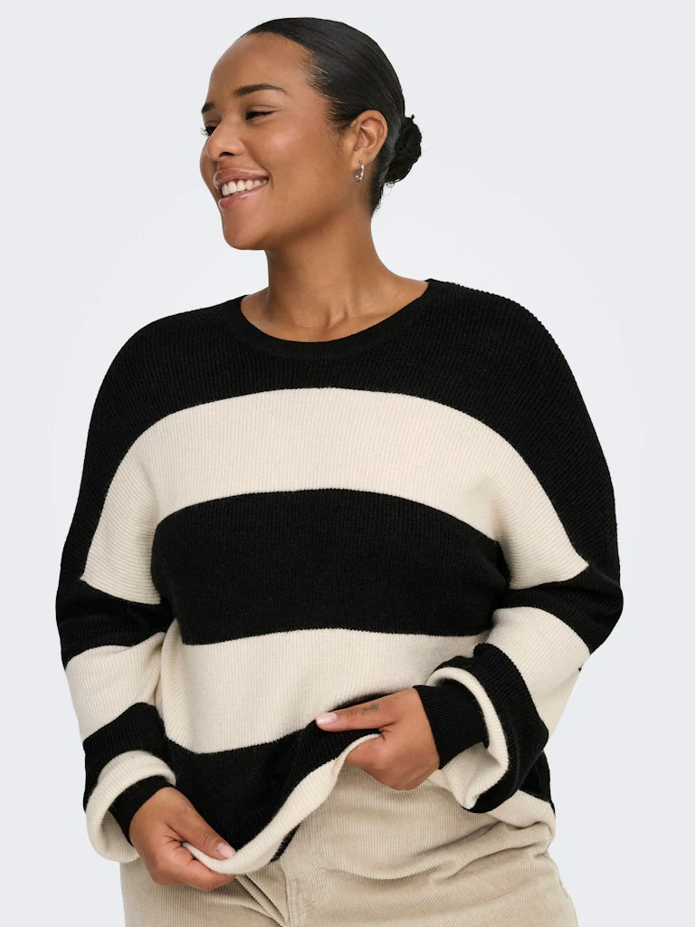 CARATIA - Langærmet Strikbluse - NOOS - Image 2