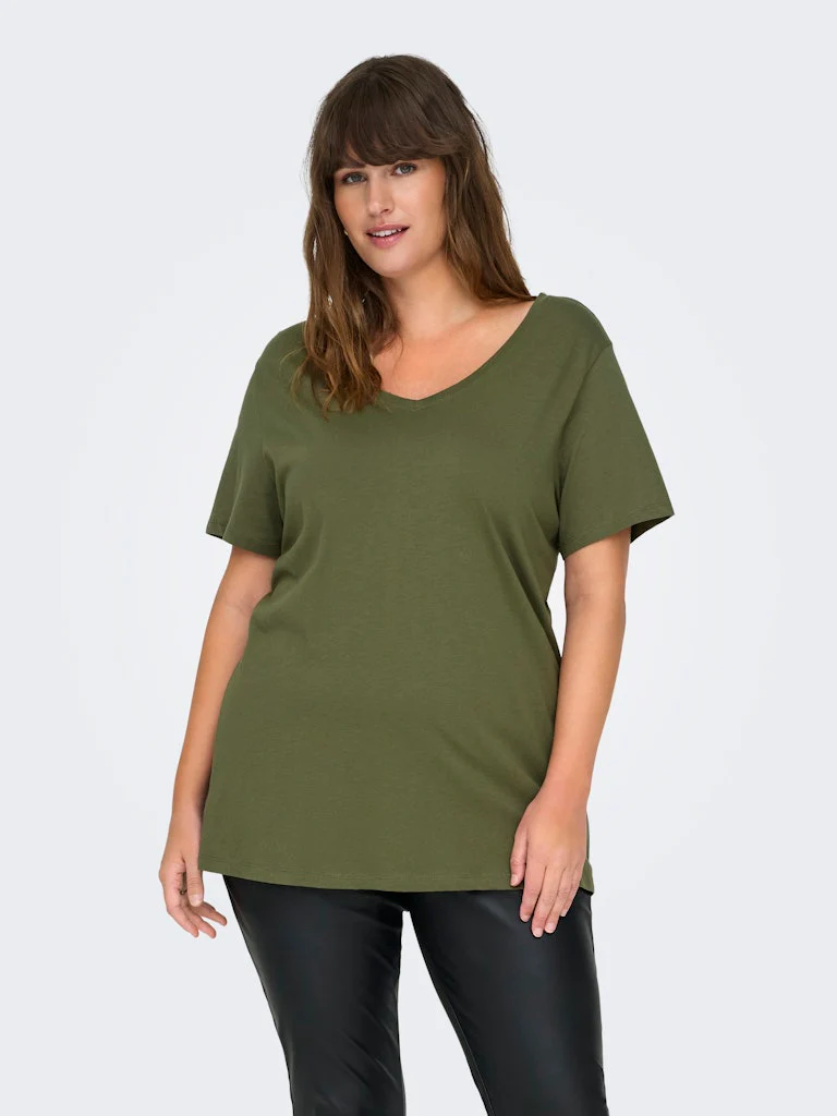 CARBONNIE -T-shirt med A-form- NOOS - Image 13