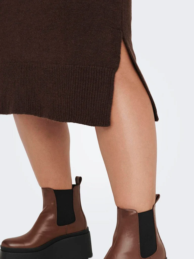 CARBRANDIE L/S ROLL NECK DRESS KNIT - Image 2