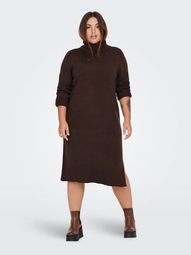 CARBRANDIE L/S ROLL NECK DRESS KNIT - Image 6