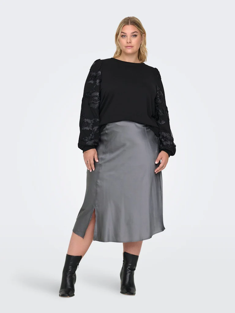 CARDOMINA SATIN CALF SKIRT - Image 6