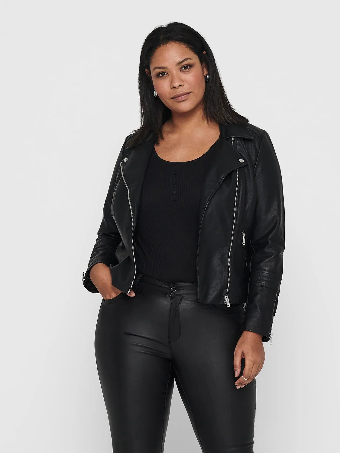 CAREMMY FAUX LEATHER BIKER NOOS - Image 8