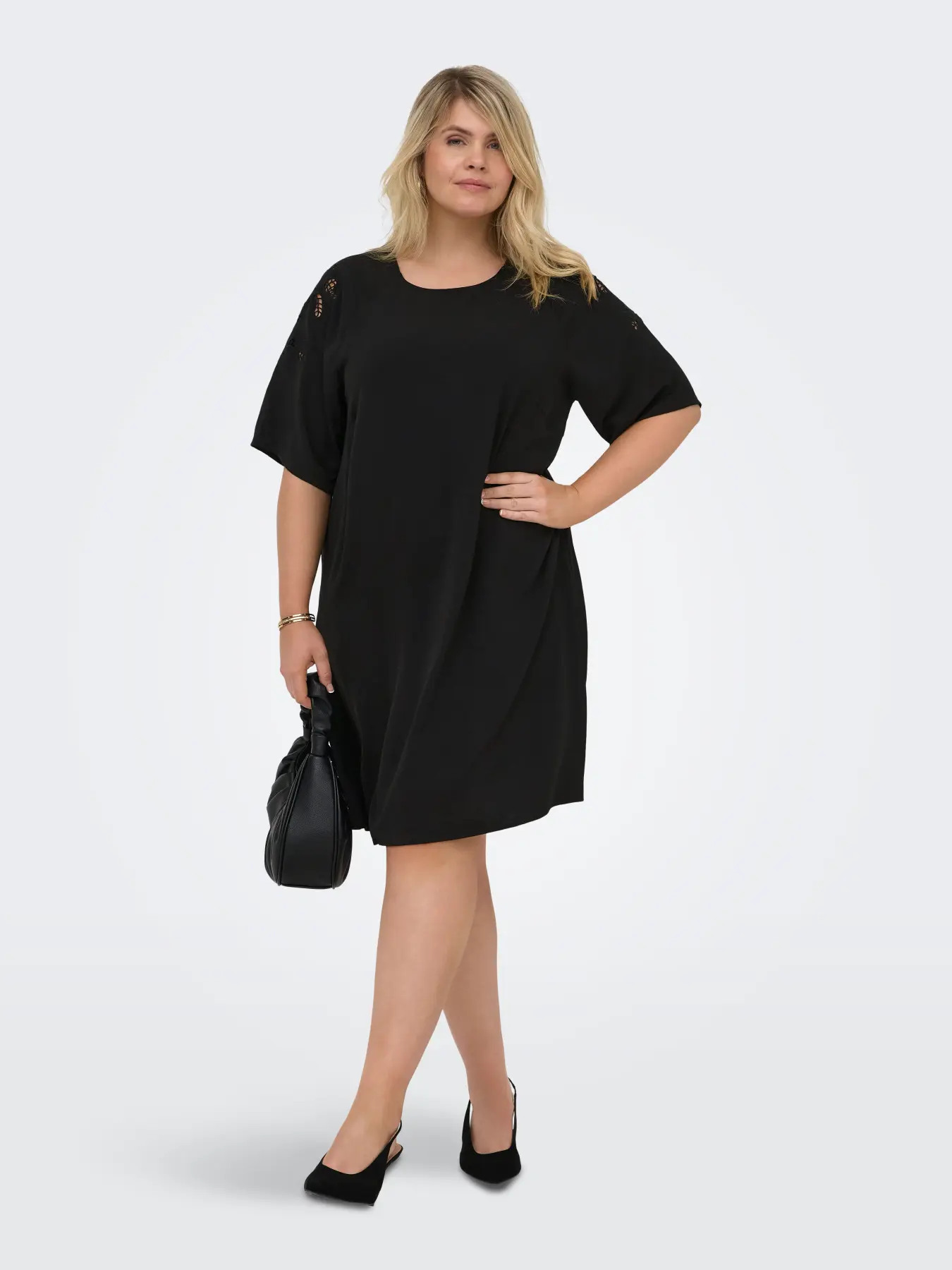 CarEvalou Metta - Kjole Med Blonde - Image 3