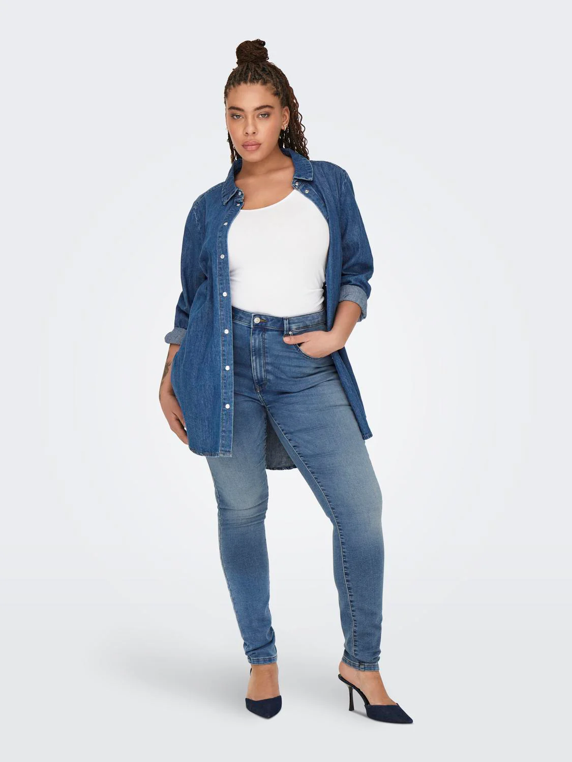 CARFOREVER HIGH SKINNY JOGGING JEANS - Image 2
