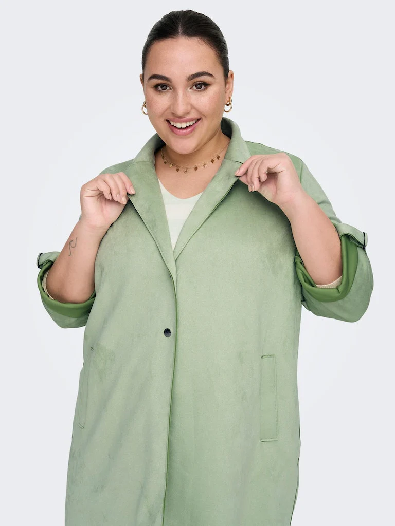 CARJOLINE FAUX SUEDE COAT - Image 4