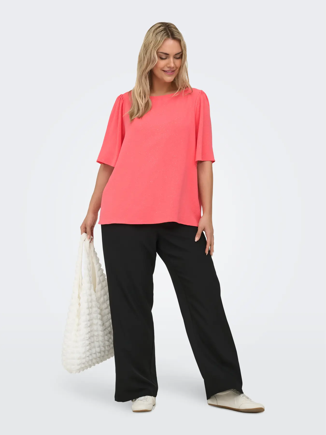 CarJosee Metta - Bluse med Glimmer - Image 4