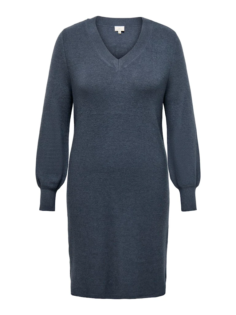 CARKATIA LS V-NECK DRESS KNIT NOOS - Image 2