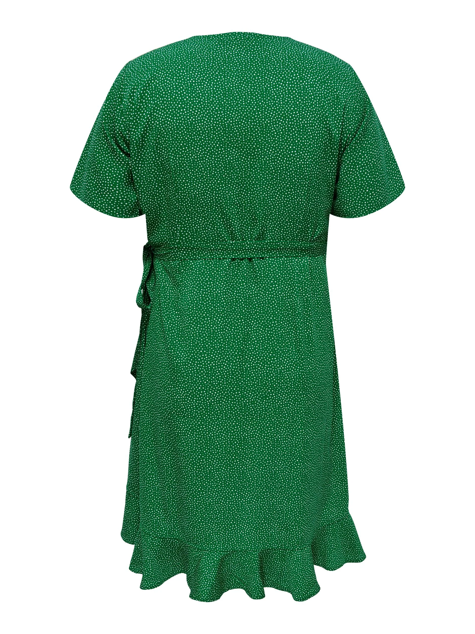 CarLivia Wrap Knee Dress - Image 21