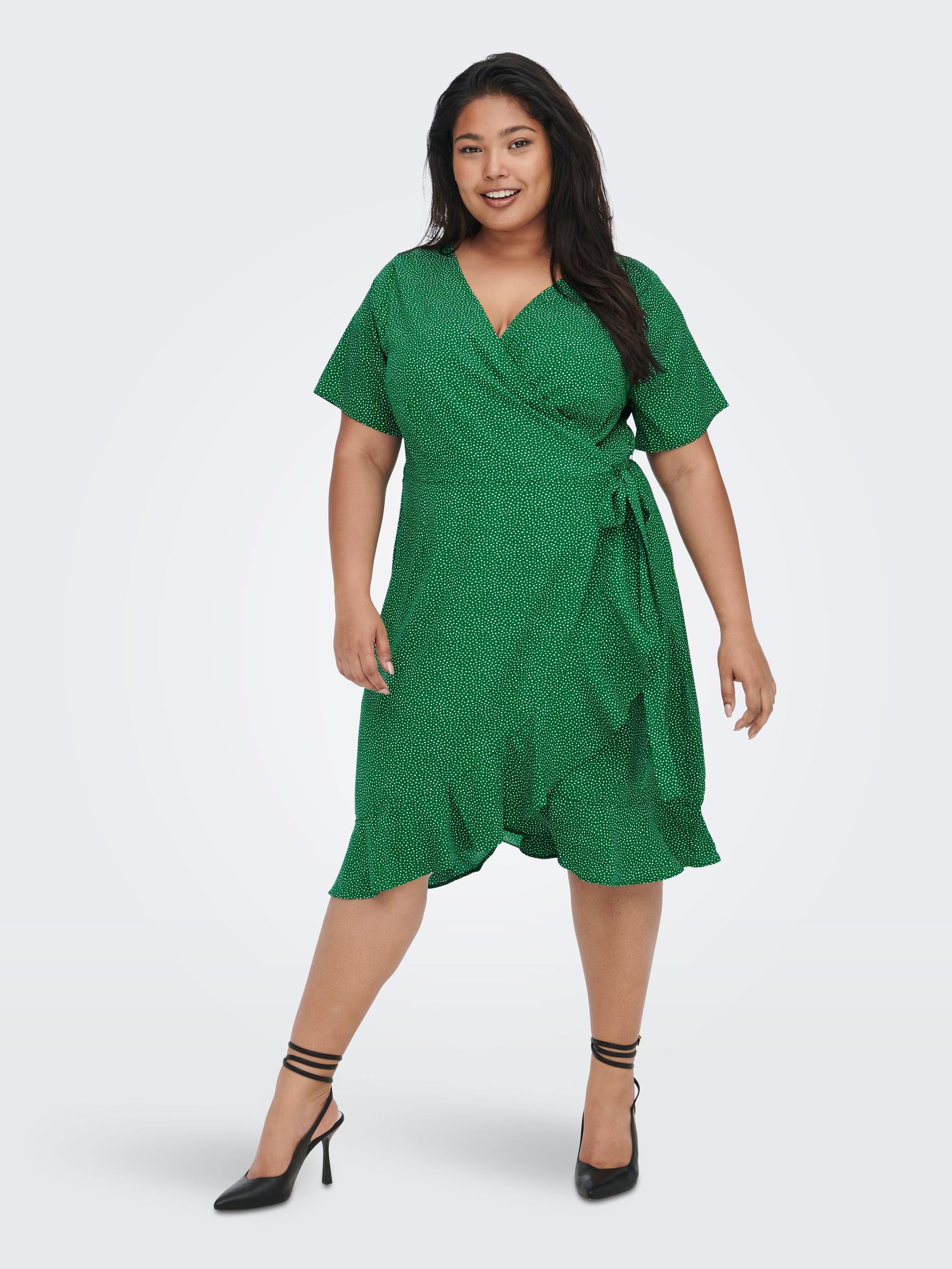 CarLivia Wrap Knee Dress - Image 4