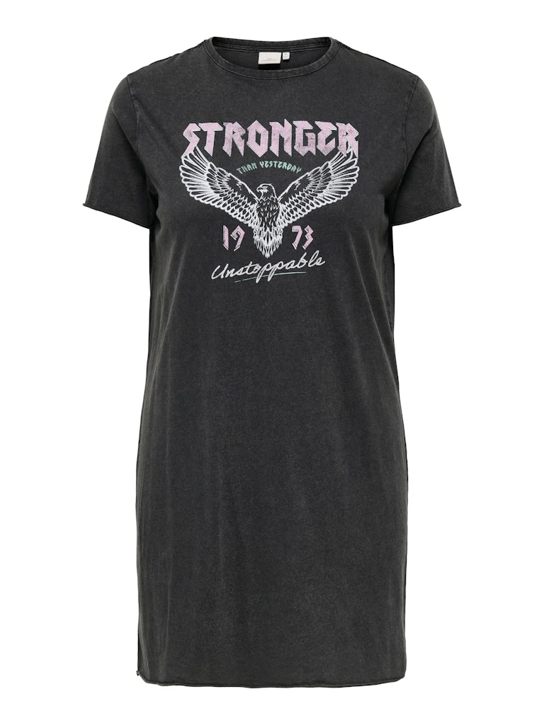 CARLUCY - T-Shirt Kjole med Print - Image 12