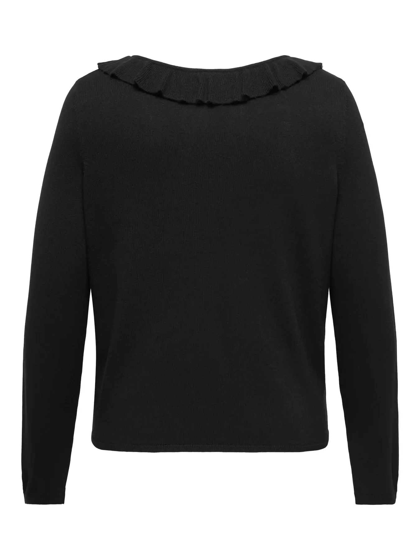 CarLuis - Strikbluse med Flæse - Image 6