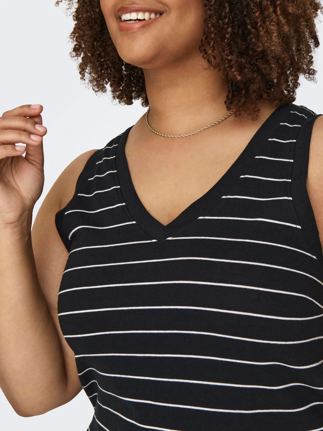 CARMAY CALF V-NECK DRESS - Image 6