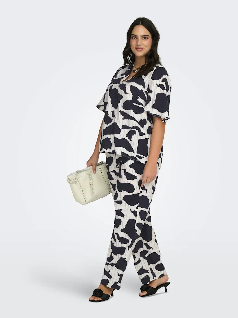 CarMisia - Bluse med V-hals - Image 3