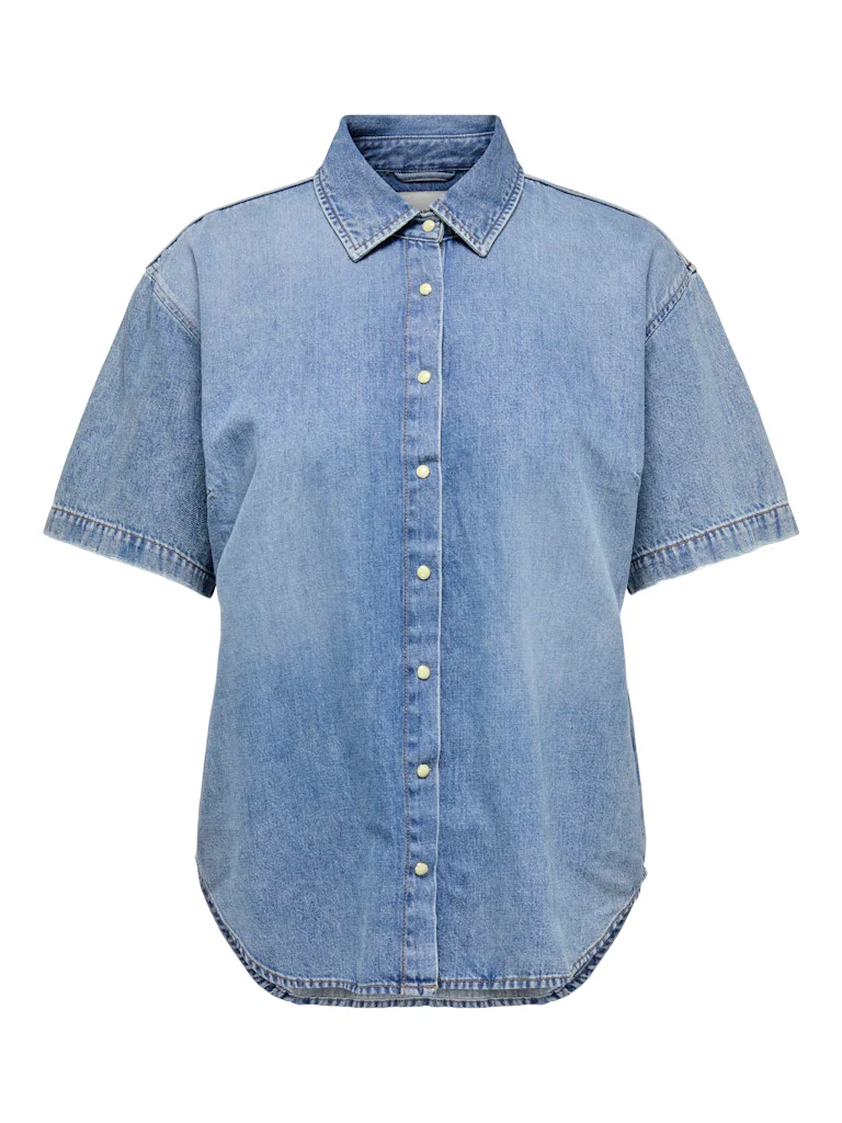 CARMONTREAL - Kortærmet Denimskjorte - Image 6