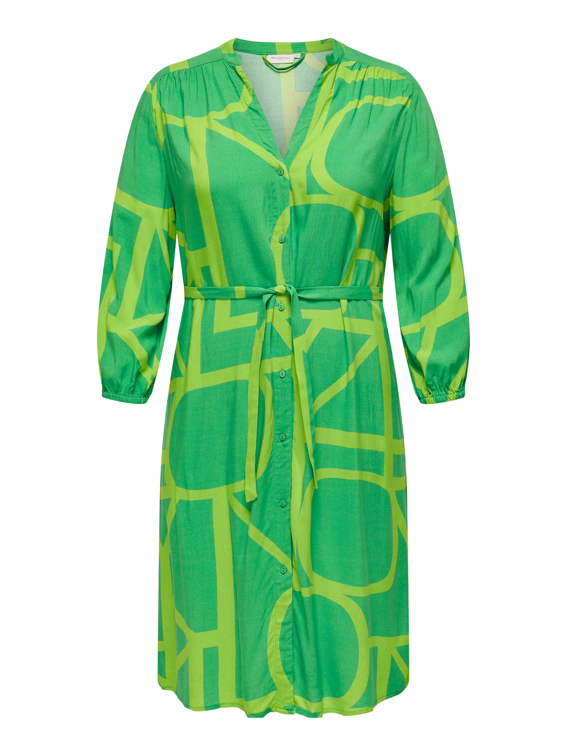 CARNEWDENIZIA 3/4 BLK SHIRTDRESS WVN - Image 8