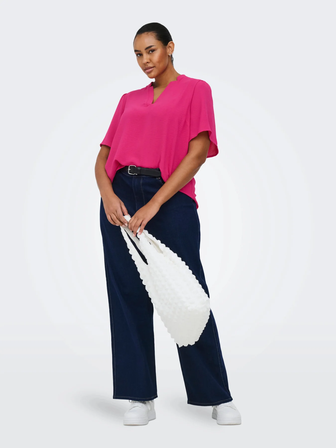 CarNoemi - V-Hals Bluse - Image 5
