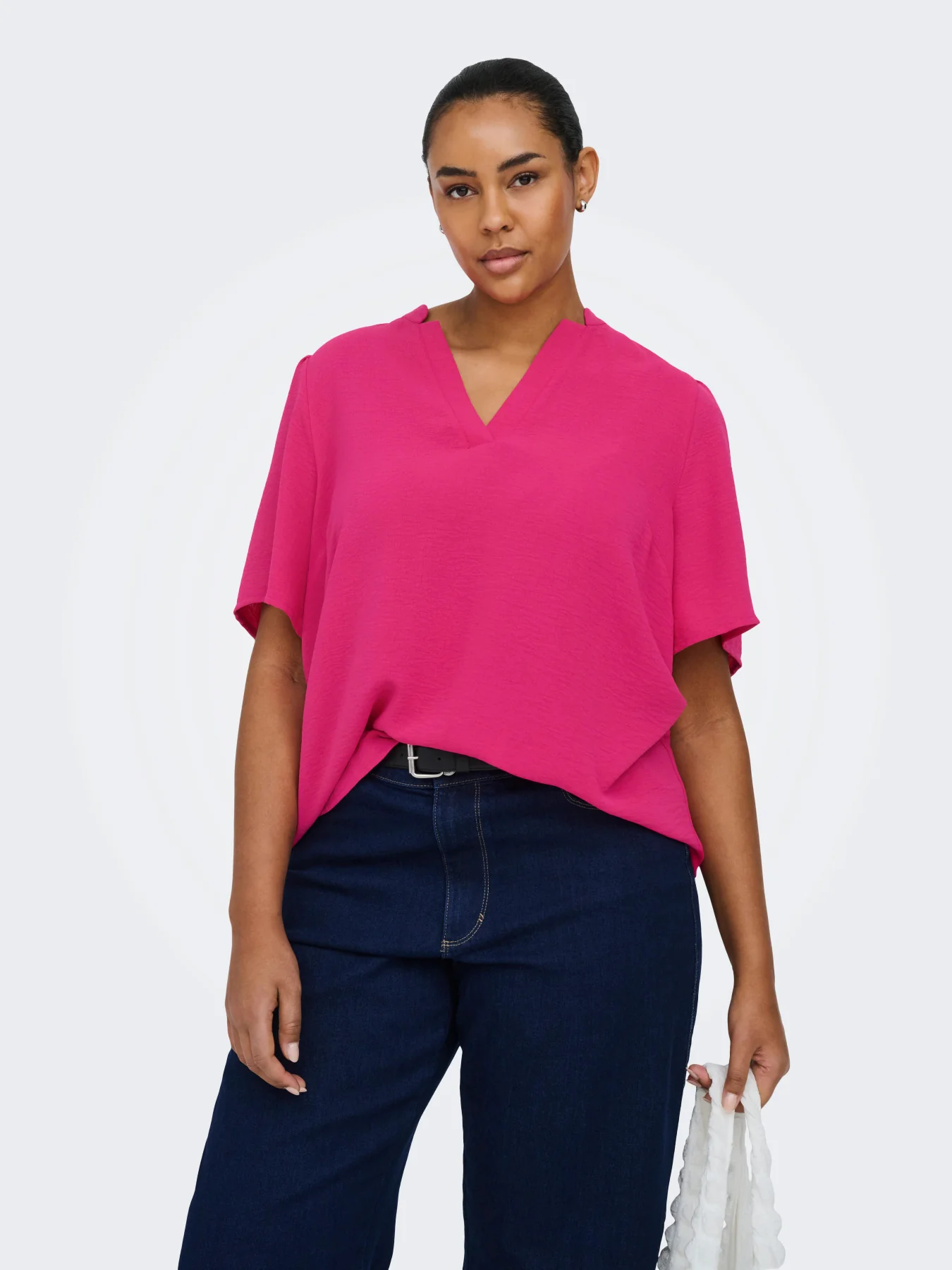 CarNoemi - V-Hals Bluse - Image 7