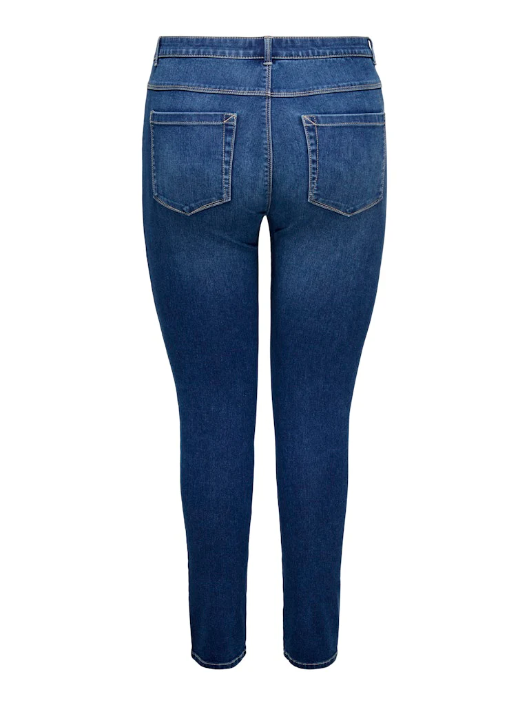 CARRAY - Højtaljede Smalle Jeans - Image 4