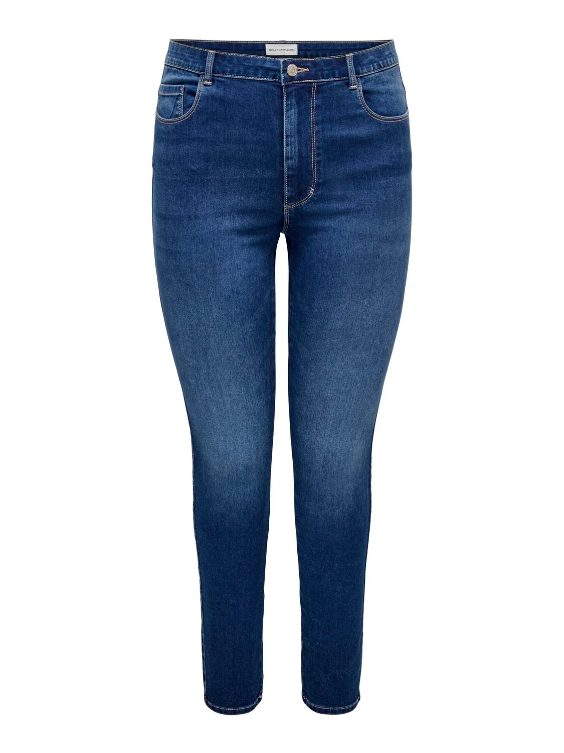 CARRAY - Højtaljede Smalle Jeans - Image 8