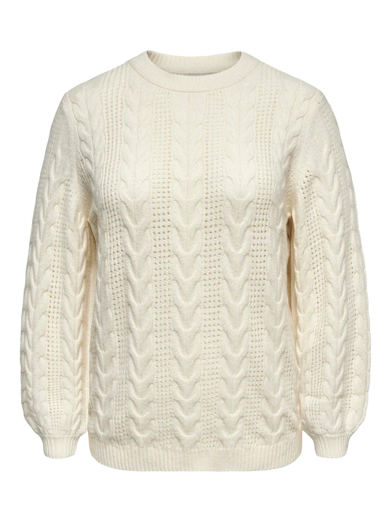 CARRUBINA - Kabel Strikbluse - NOOS - Image 11