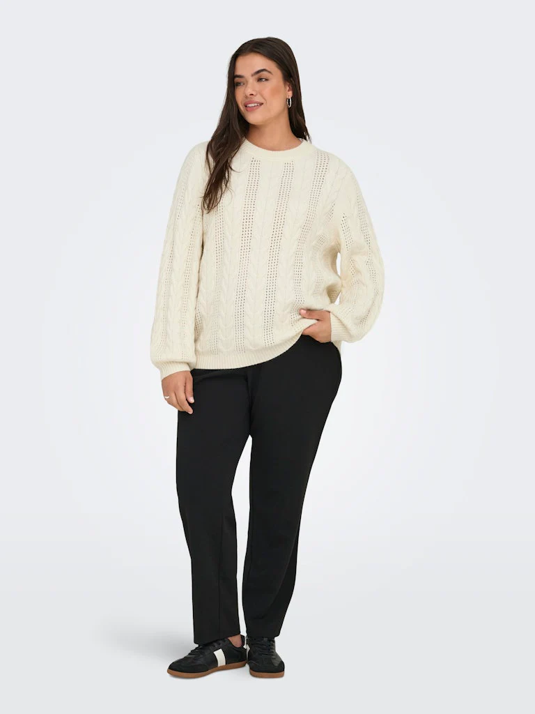 CARRUBINA - Kabel Strikbluse - NOOS - Image 7