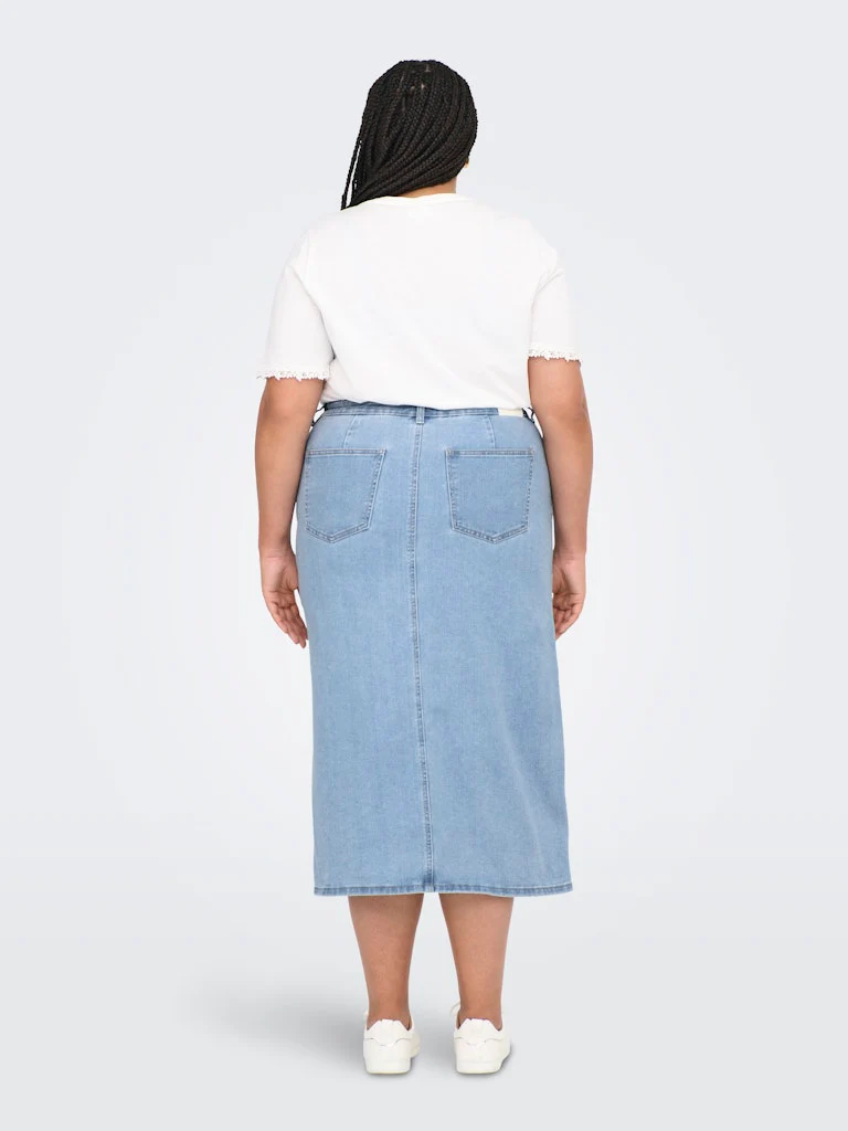 CARSIRI - DENIM NEDERDEL FRONT SLIDS - NOOS - Image 9