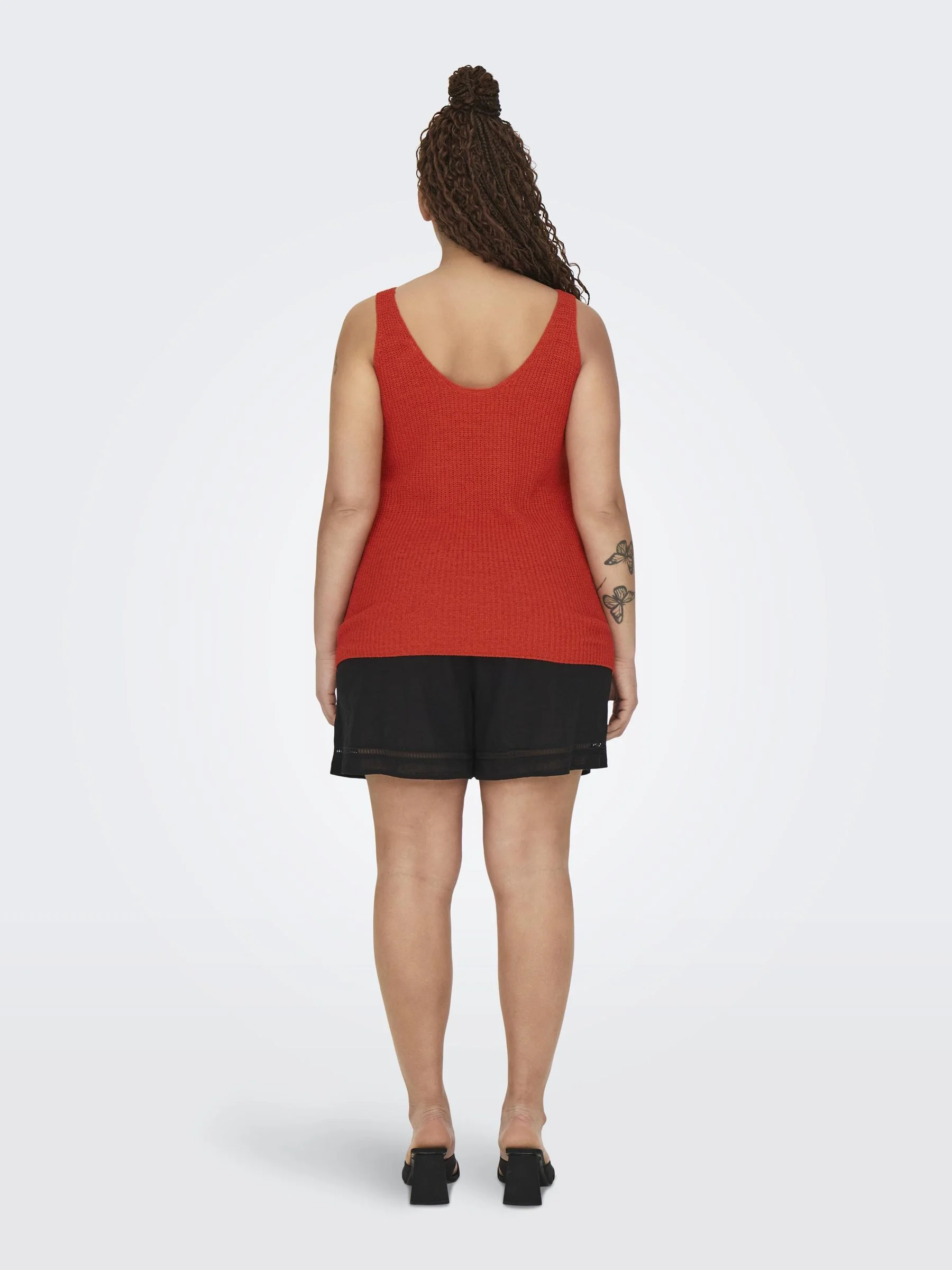 CARSUNNY SL RIB V-NECK KNT - Image 3
