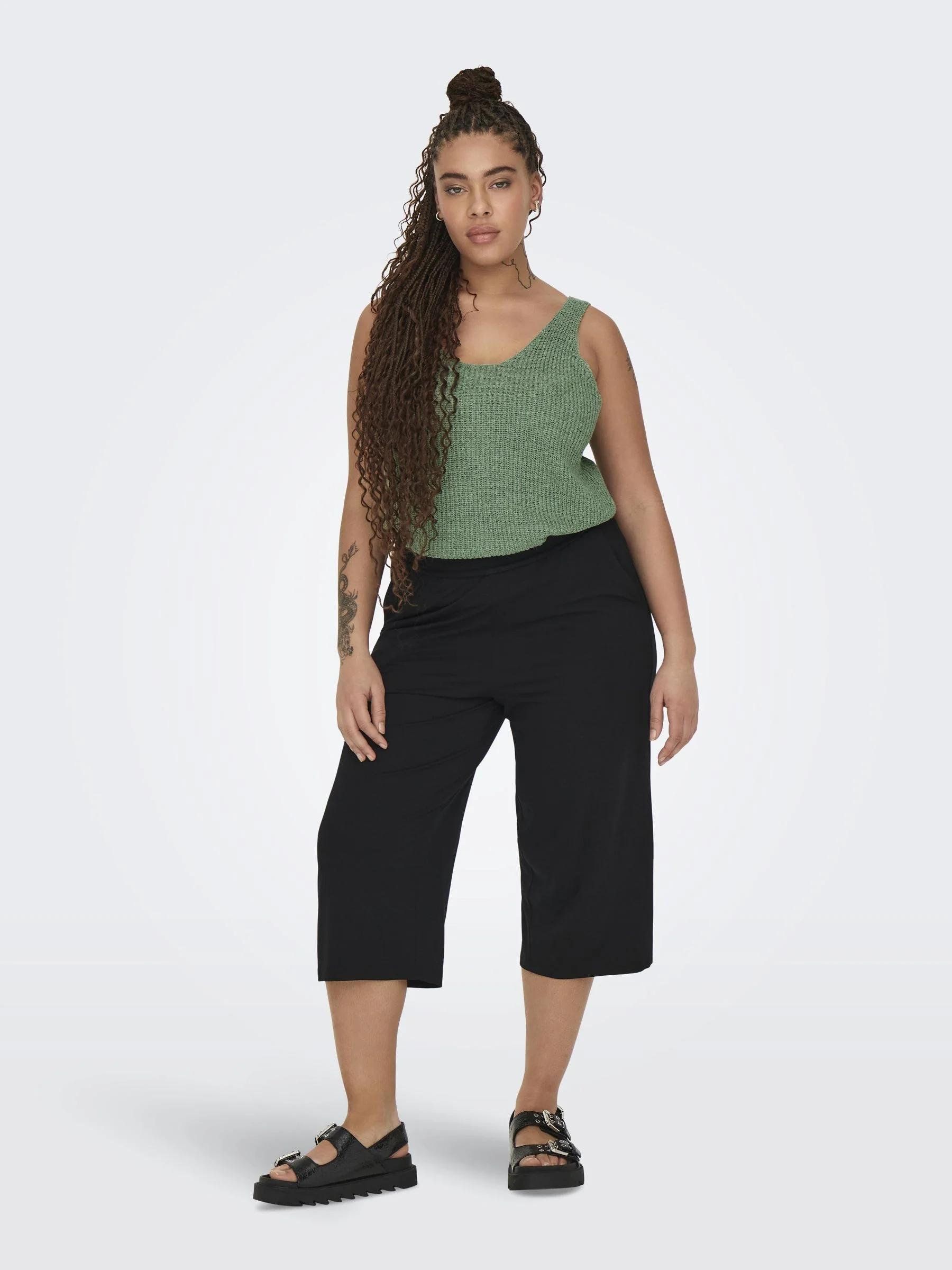 CARSUNNY SL RIB V-NECK KNT - Image 6