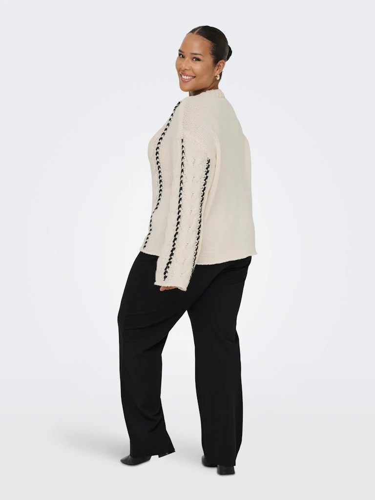 Cartessa - Kabel Strik Bluse - Image 3