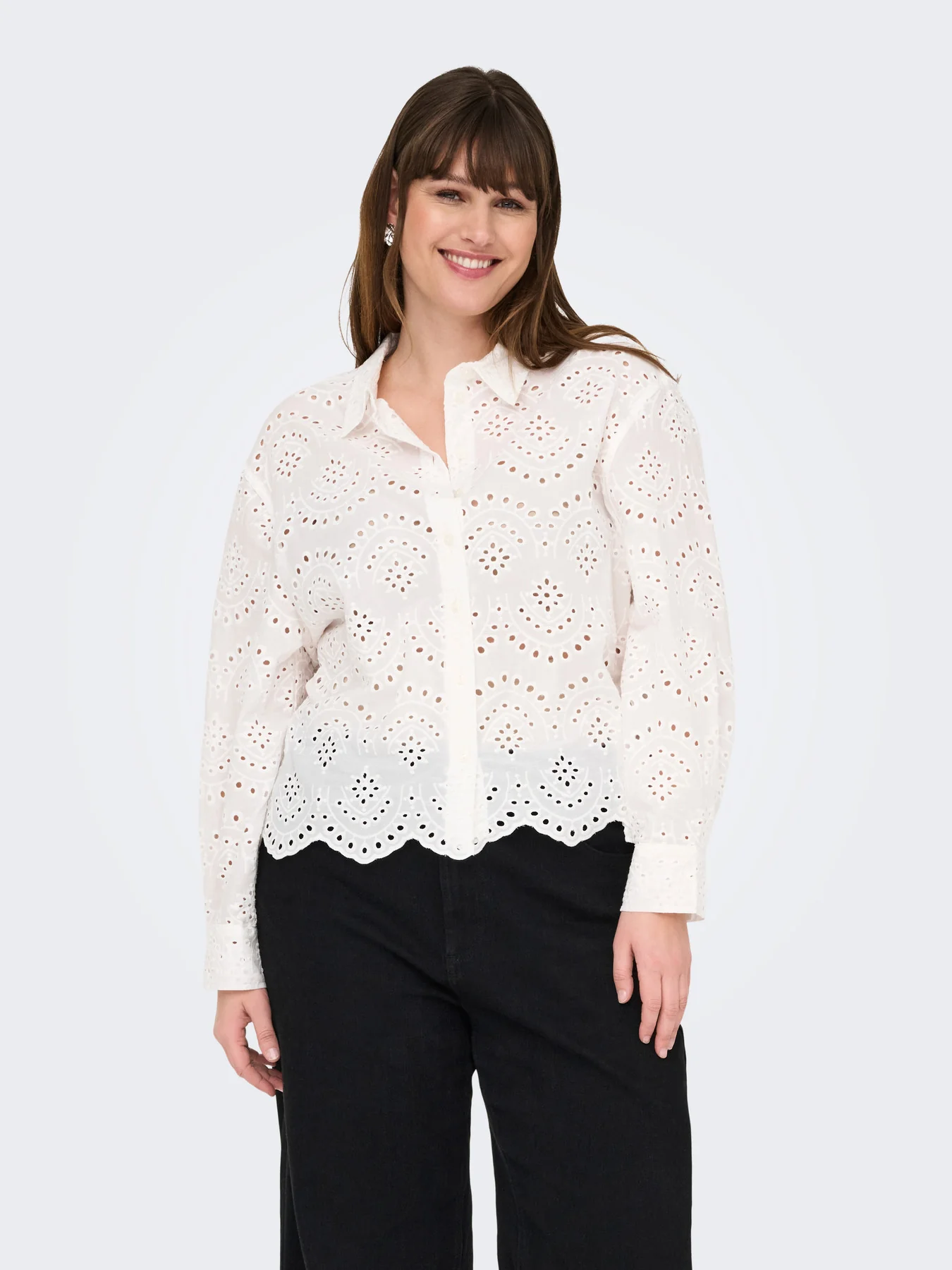 CarValais - Broderie Anglaise Skjorte - NOOS - Image 4