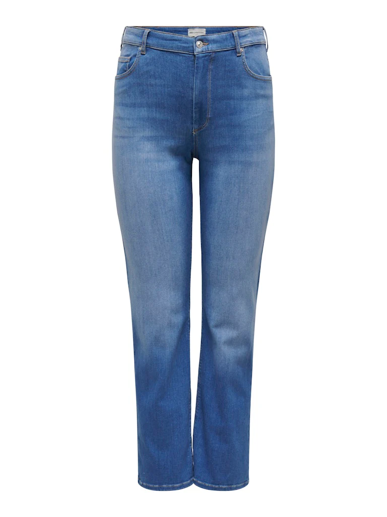 CARWILLY - Højtaljede Jeans med lige ben - Noos - Image 3